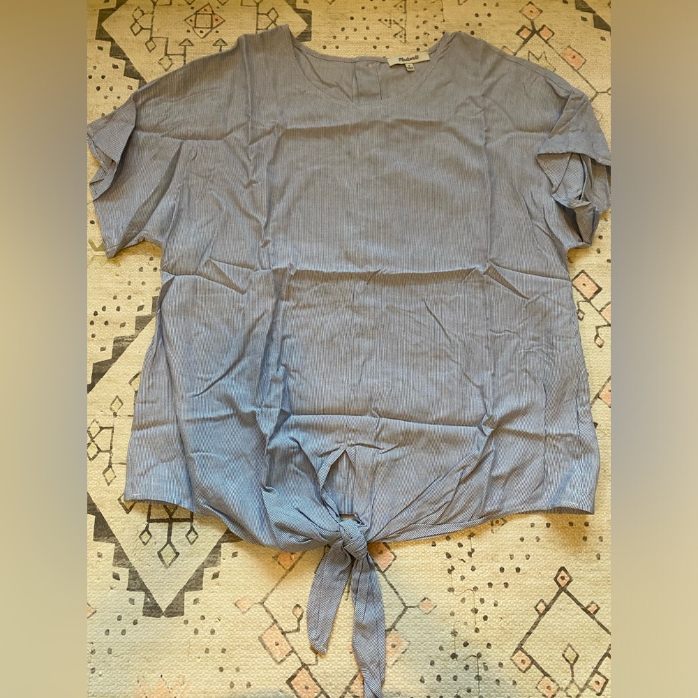 Madewell striped blouse